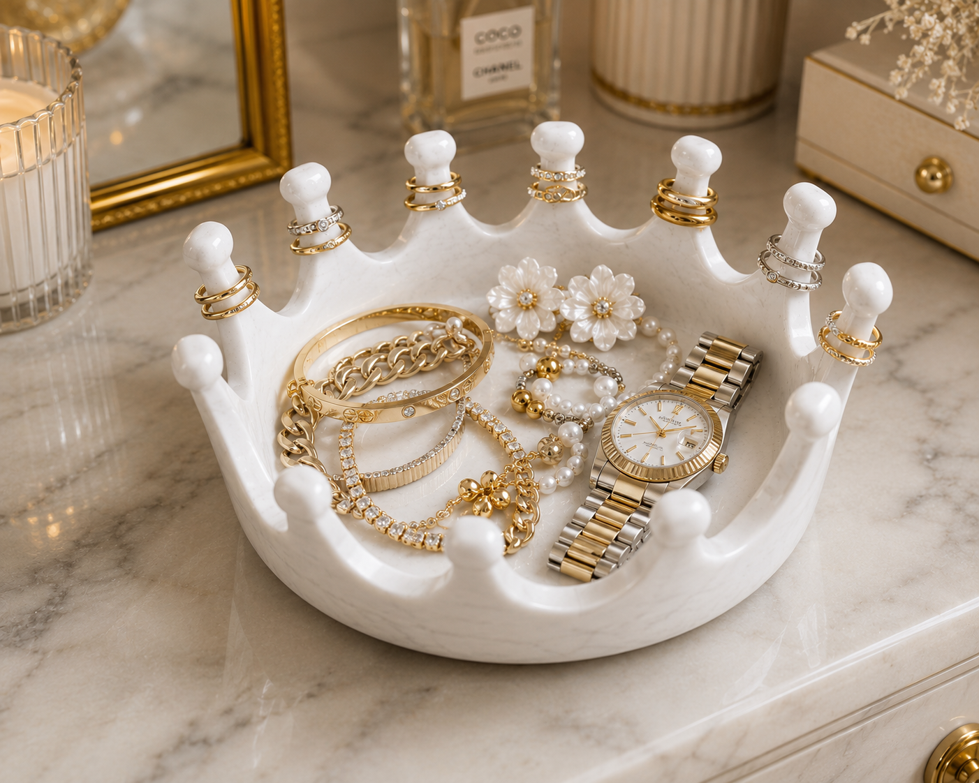 Crown Ring Jewellery tray