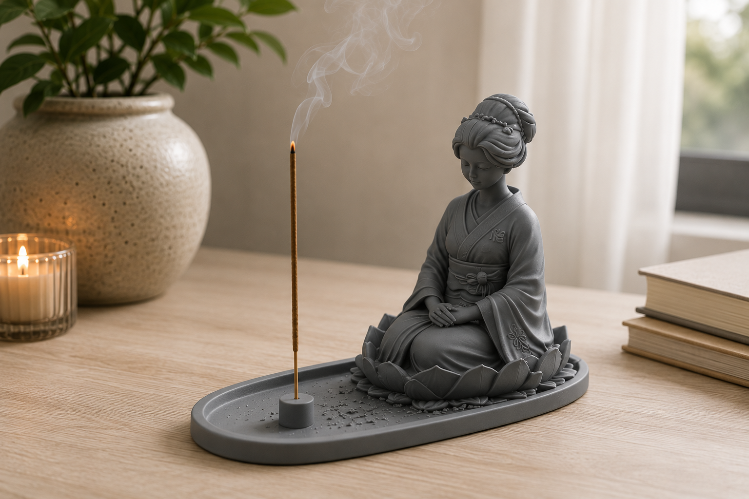 Lotus Grace Incense Tray