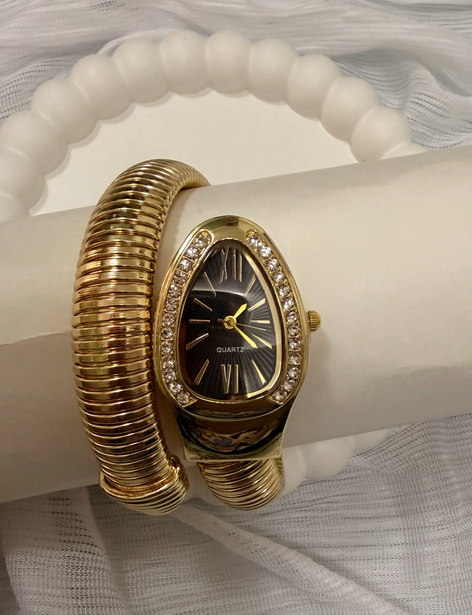 Spiral Watch Bracelet with single spiral, view 1 of 1