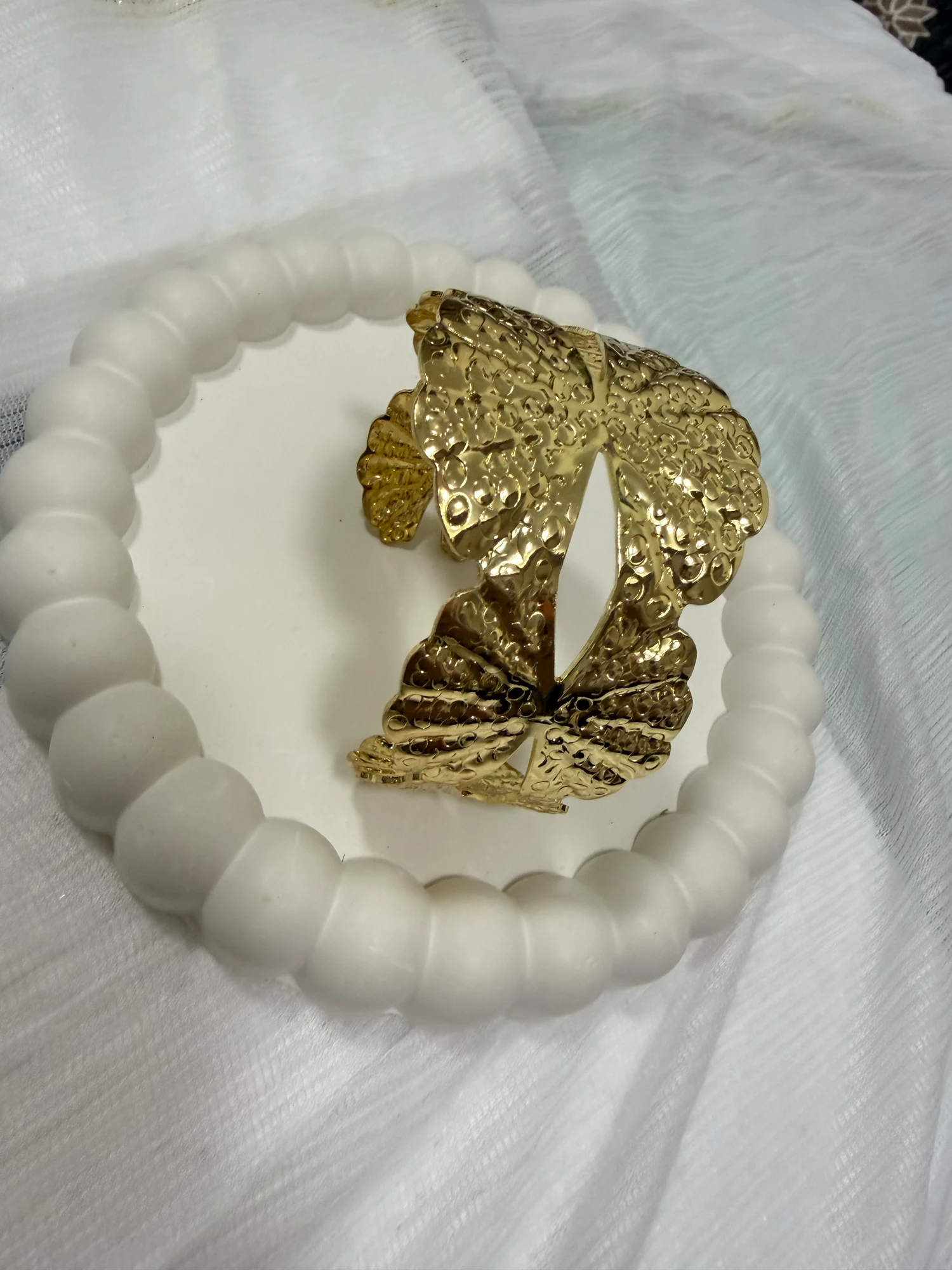 Textured Cuff Bracelet, view 1 of 4