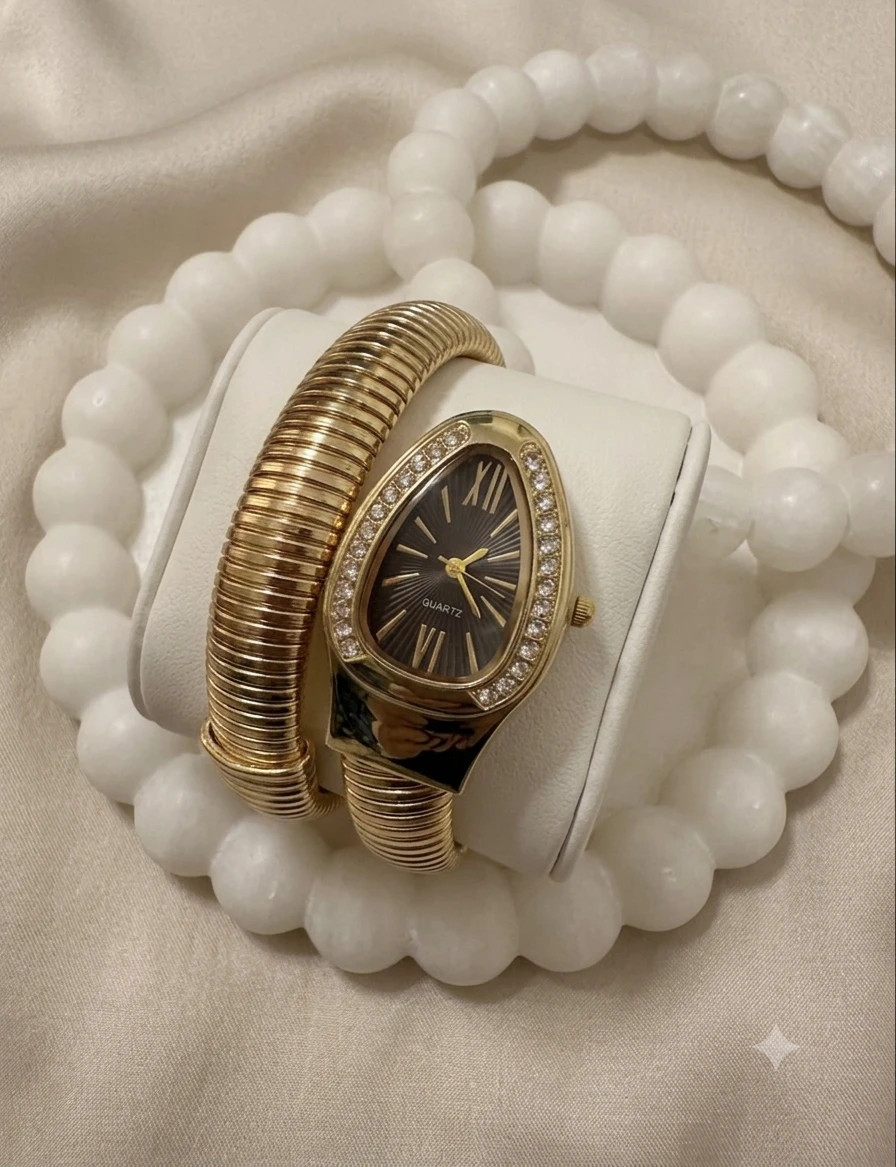 Spiral Watch Bracelet with single spiral