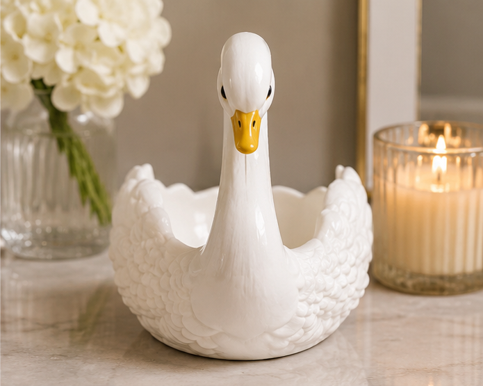 Swan Trinket Dish 2
