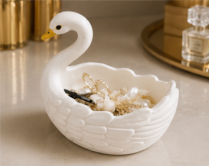 Swan Trinket Dish